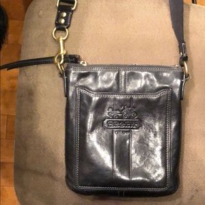 Black Coach Crossbody Bag